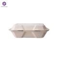 Disposable pulp Clamshell Box degradable tableware paper boxes