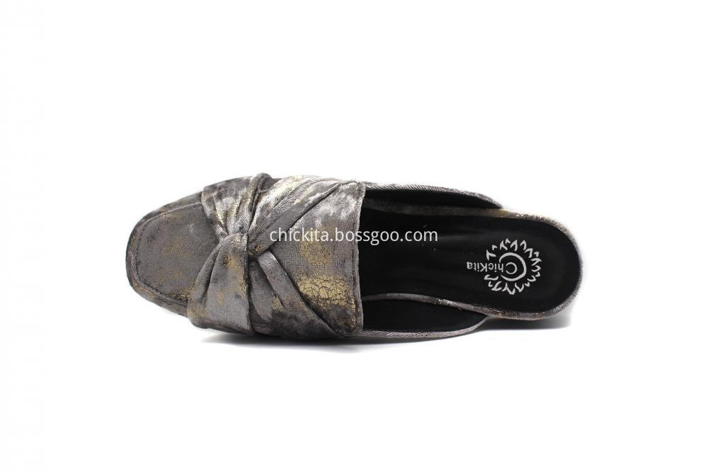 Grade A Imit Suede Printing Heel