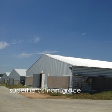 Maison de poulet préfabriquée chaude Gavalnized pour la ferme moderne