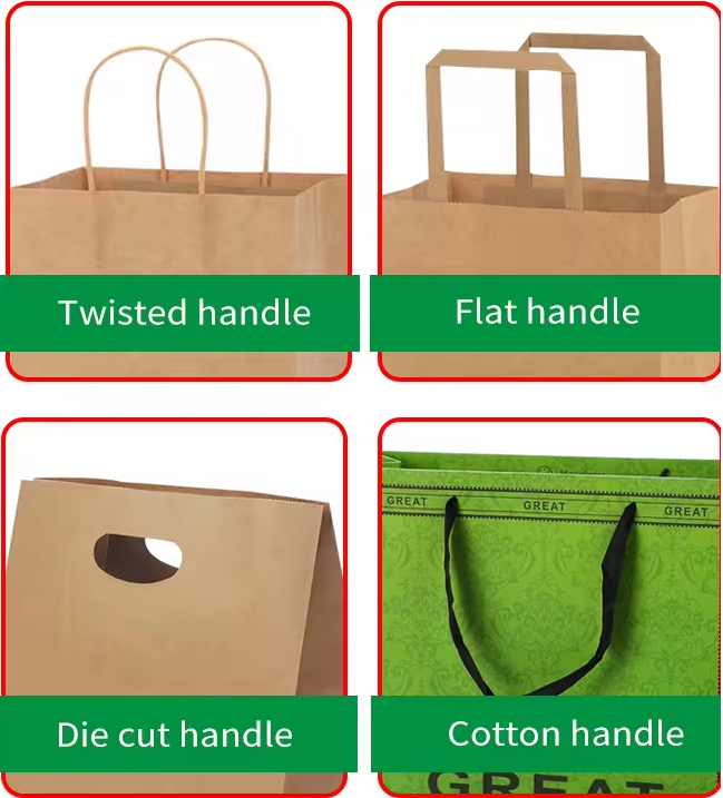 Twisted Handle,Flat Handle,Die Cut Handle,Cotton Handle Twisted Handle,Flat Handle,Die Cut Handle,Cotton Handle