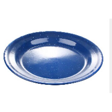 Bule Color High Quality Enamel Plate