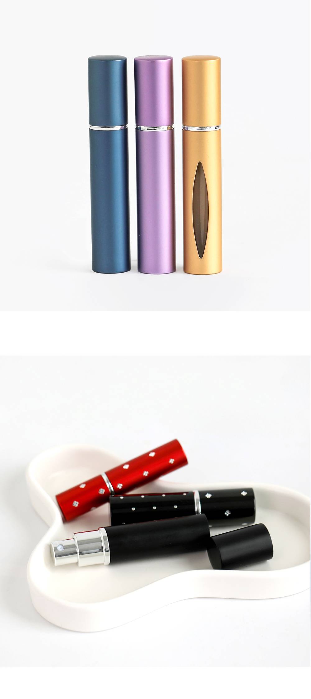 Round Flip Cap Perfume Bottle Round Flip Cap Perfume Bottle