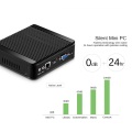 Дешевый безвентиляторный компьютер Lan Mini pc Windows10