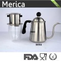 900ml de acero inoxidable verter sobre la cafetera