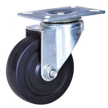 3 inch rubber wheel light duty casters