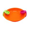 Silicone Kitchenware Orange Green Pot Dish Rubber Holder