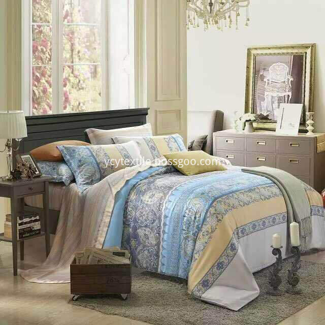 Printed Bedding Set Fabric