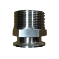 Forged Hexagonal Male Threaded Clamped Ferrule Adaptor