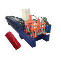 Metal Roof Tile Ridge Cap Roll Foming Machine