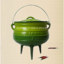 # 3 Esmalte de hierro fundido potjie ollas con tres piernas / Caldero