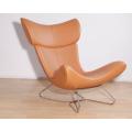 Chaise longue et tabouret Boconcept Imola en cuir