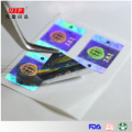 Customized Rainbow Silver Hologram Adhesive Label with Hologram Tech