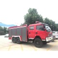 Caminhão de bombeiros florestais combinados de água em pó seco