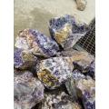 losas de amatista de piedra de cristal púrpura