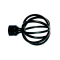 Twisted cage head Curtain Rods