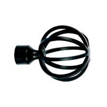 Twisted cage head Curtain Rods