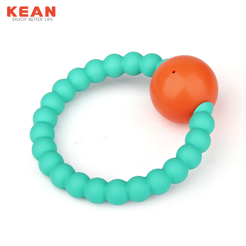 Fda Approval Non Toxic Chewable Food Grade Silicone Bangle