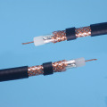 Solid polyethylene insulated PVC sheathed RF coaxial cable