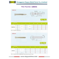 Pilot Punches Manufactured According to JIS Standard Parts