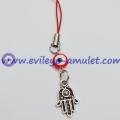 Evil Eye Hamsa Kabbalah Cell Phone Charm for Protection