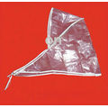 0.04mm PE disposable rain hood