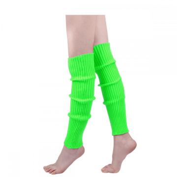 Womens 80S Knitted Leg Warmers Yoga Ballet Accessories