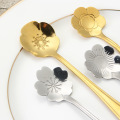 Stainless Flower Shape  Stir Spoon  Custom