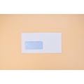 White Single Left Window Envelope for A4 Stationery