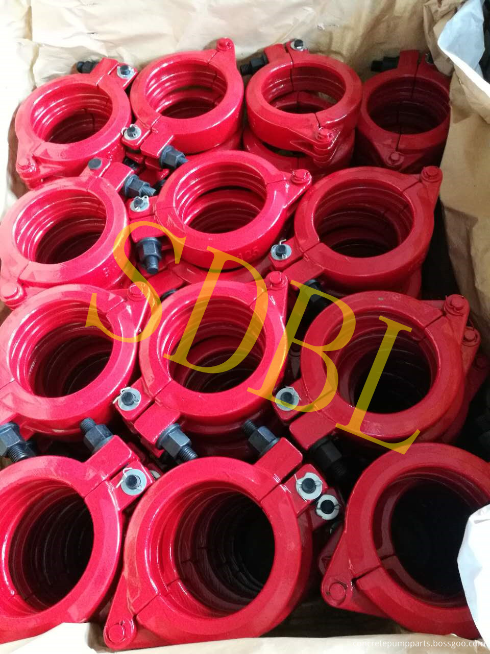 concrete pump clamp coupling 