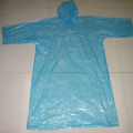 Imperméable léger d&#39;extérieur en plastique PE avec manchon