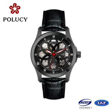 Watch Factory Custom Luxury Skeleton Watch for Men