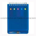 Customized PP Cover Spiral Notebook/Paper Note Pad for Promotion (PPN231)