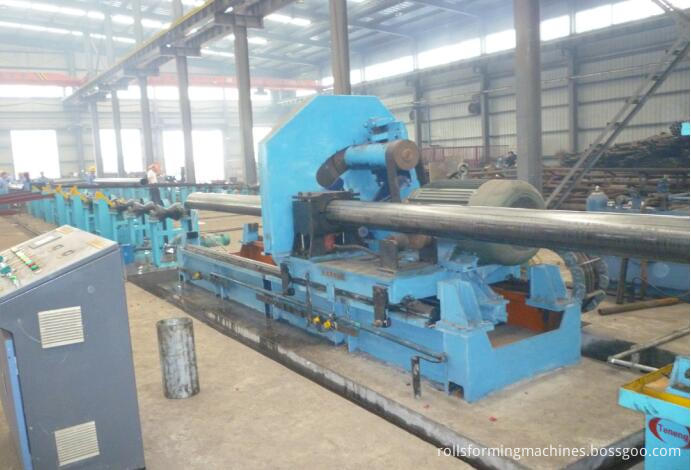 hot roller coil tube machine