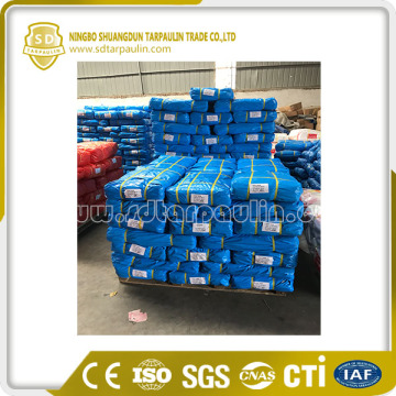 High Density HDPE Blue Tarpaulin PE coated tarpaulin