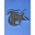 Point de croix Broderie Motif de caractère précis