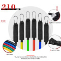 High Quality Latex 11pcs Resistance Tube Band Set