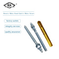 Yellow zinc plated chemical anchor bolt M16