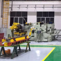 High performance decoiler straightener feeder for press