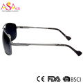 Fashion Metal Quality Designer Polarisierte Sonnenbrille mit UV400 (16008)