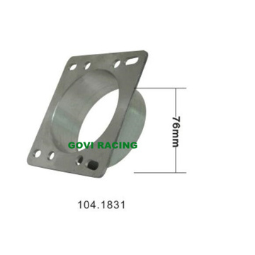 CNC Maschine Schneiden 76mm Auto Lufteinlass Adapter