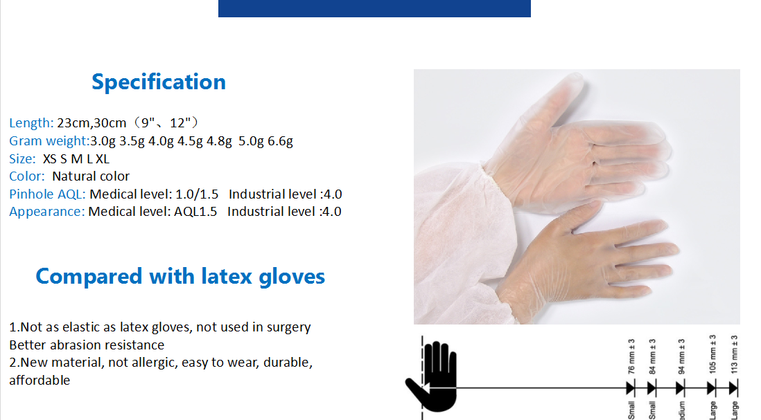 disposable pvc gloves 2