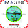 Round Wooden Play Panel on Wall