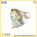 Promotional cartnoon character pvc rubber keychain