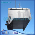 Marine construction pontoon fittings