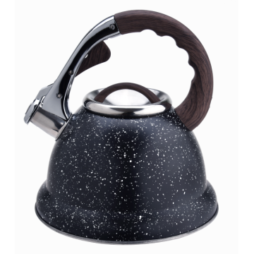 Durable stainless steel stovetop whistling coffee tea kettle