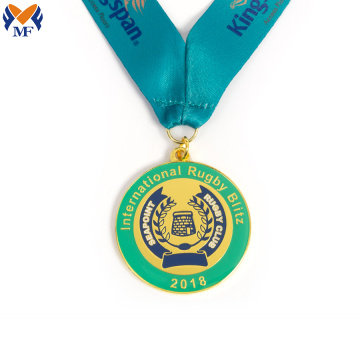 Luxury design international club rugby club medal