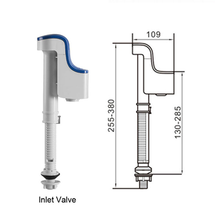 Plastic Toilet Fitting Filling Valve