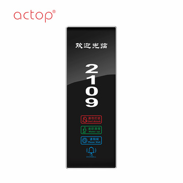 ACTOP new door metal plate