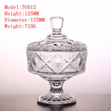 Crystal Glass candy jar sweet glassware bottle teapot