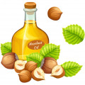 pure natural hazelnut carrier oil
